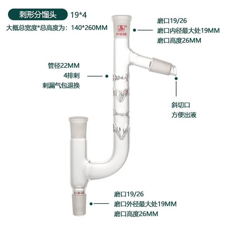 刺形分馏头